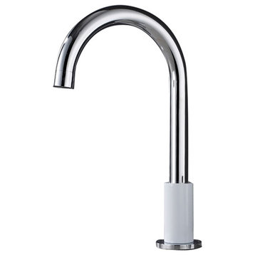 Fontana Commercial Goose Neck Touchless Automatic Sensor Faucets Bathroom