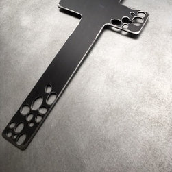 Metal artwork cross - Sculptures
