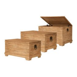 Hudson Nesting Trunk - Decorative Trunks