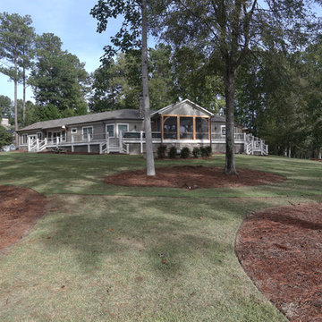 A lake house renovation in Georgia