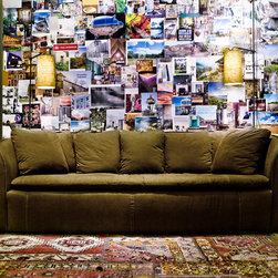 Pacifica Sofa & French Pole Sconces - Sofas
