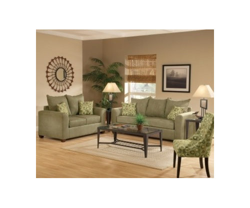 Olive Green Couches And Dark Brown Floors, What Colours Go With Forest Green Sofa