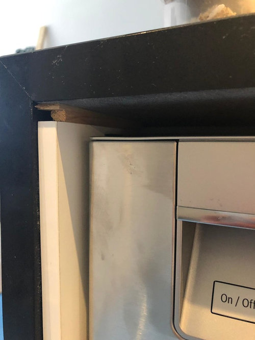 HELP Is this countertop shim acceptable