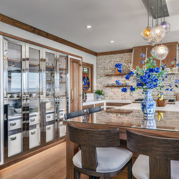 A Transitional Waterfront Kitchen & Bath on Long Island’s North Shore