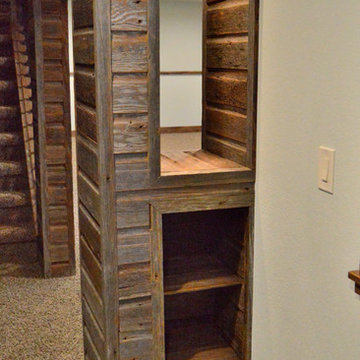 Colorado Rustic Basement