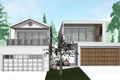3 Level Detached Dwellings Hamptons & Modern Styles Concept Design