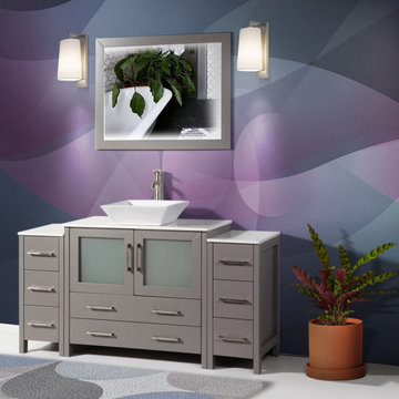 VA3136-60-G Vanity (White)