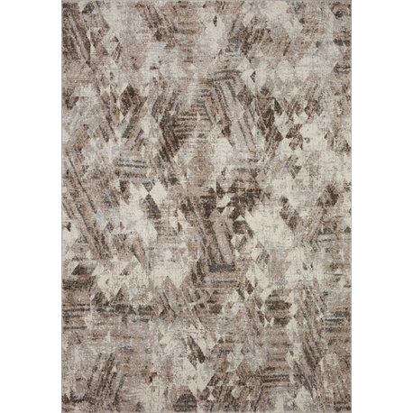 Loloi II Austen AUS-03 Natural, Mocha Area Rug, 11'2"x15'