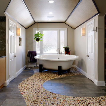 Fairfax Modern Rustic Master Bath