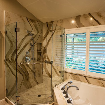 Cambria Quartz Master Bathroom Remodel