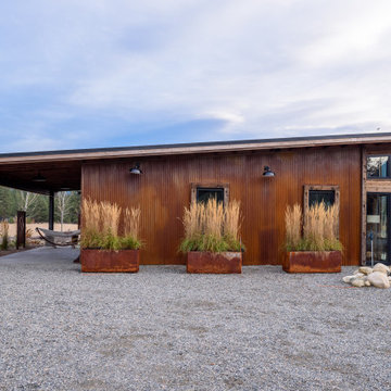 A Modern-Rustic Family Home Designed to Survive Wildfires