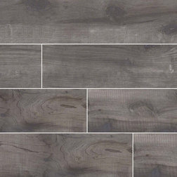 Traditional Wall And Floor Tile Country River Tile, Mist Matte, 40 sq. ft.