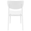 Lucy Outdoor Dining Chair White, Set of 2