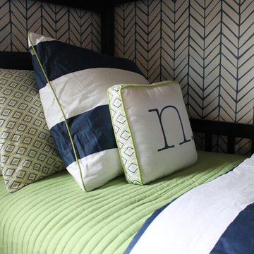 Graphic Boy's Bedroom