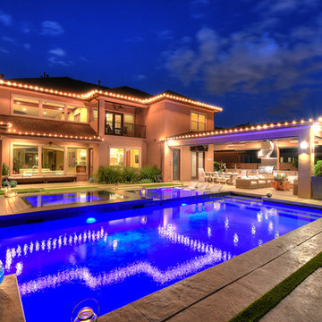 Beautiful Swimming Pool in Cross Creek Katy Texas