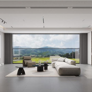 Panoramic lifting window