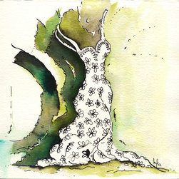 Smaller Works also inspire - these pieces illustrating TS Eliots Poetry - Drawings And Illustrations