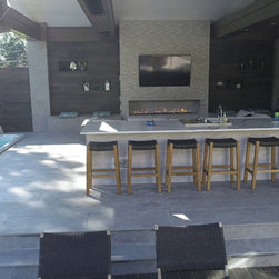 Moon & White Porcelain Project in Wayne - Outdoor Cooking