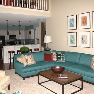 Modern Global Living Room