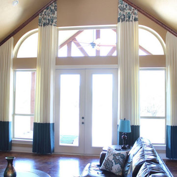 Unique and Tall Window Treatment Designs