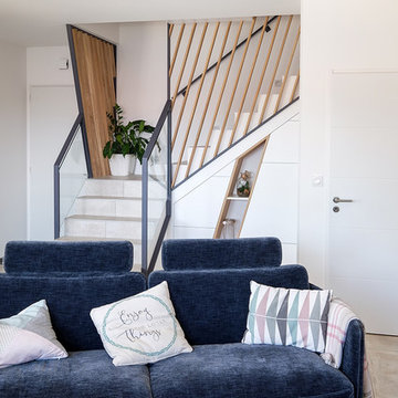 Garde corps et sous escalier
