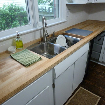 Custom Hard Maple Wood Countertops