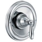 Moen - Moen Brantford Chrome Posi-Temp(R Valve Trim T2151 - With intricate architectural features that transcend time, Brantford faucets and accessories give any bath a polished, traditional look. Classic lever handles, a tapered spout and globe finial give this collection universal appeal.