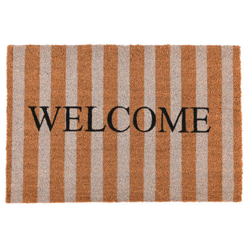 Striped 24x36 Welcome Doormat by Kosas Home