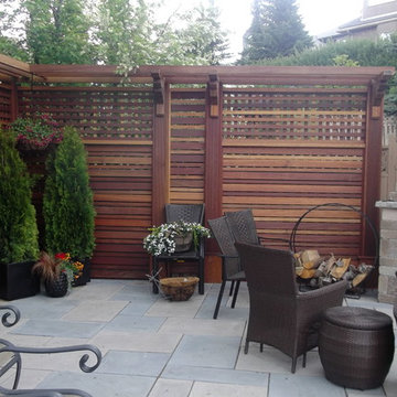 Signal Hill Fireplace/Kaju screen