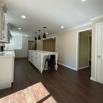 Kitchen- removing walls for a greater space