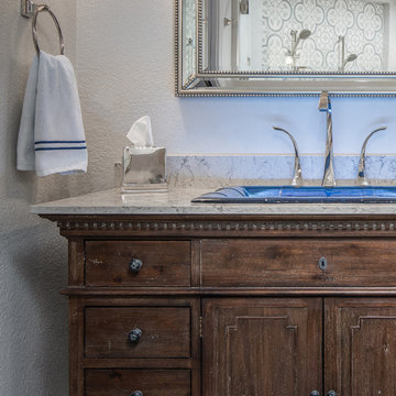 Refined Rustic Master Bathroom