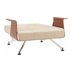 Clubber 03 Chair With Walnut Arms by Innovation - Products