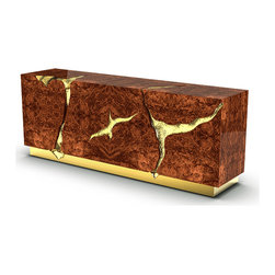 LAPIAZ WALNUT Sideboard - Accent Chests And Cabinets