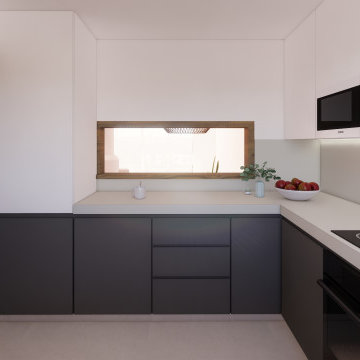 3D Interiorismo cocina - Sol-Troia (pt)