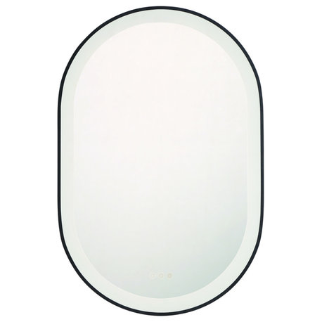 Sara 36" LED Mirror, Black