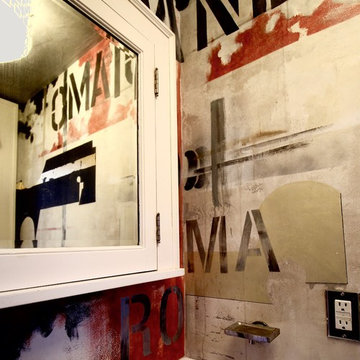 NY Graffiti Powder Bath Mural