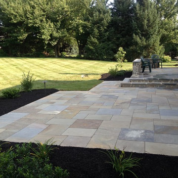 Natural stone patios