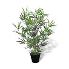 vidaXL Artificial Plant Artificial Bamboo Artificial Tree Twiggy with Pot 31"