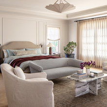 master panels behind bed