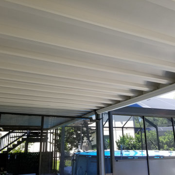 Underdeck water drainage system