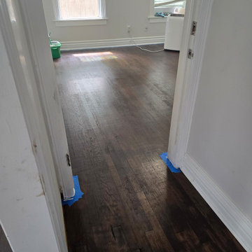 Flooring Restoration - Applying Finish