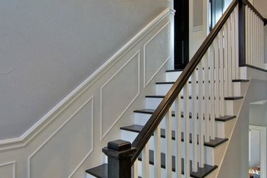 Inspiration for a timeless staircase remodel in New York