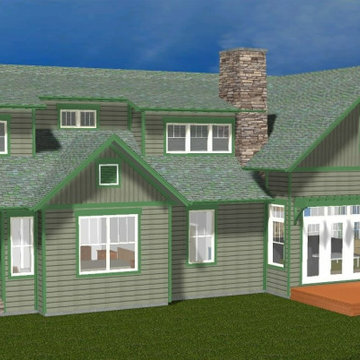Adirondack Style Lake House