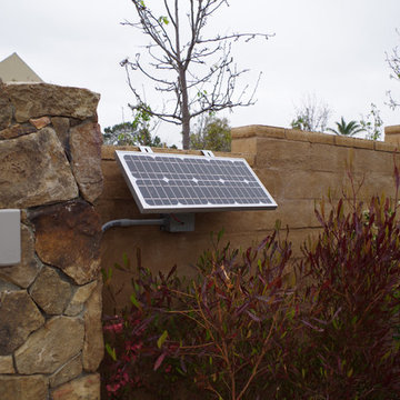 Solar Powered - Driveway Gate - Encinitas, CA