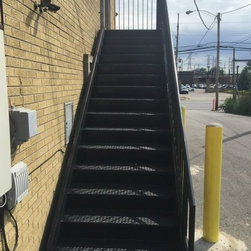Outside    fire steel stairs - Products