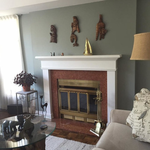 Transitional Fireplace Upgrade in Ottawa, Ontario