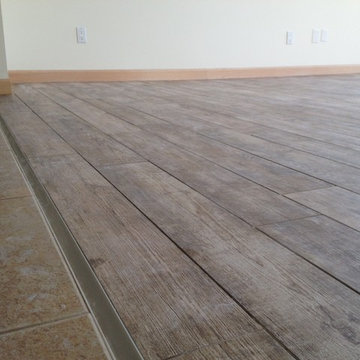 Porcelain Wood  Plank Tile  6" x 36"