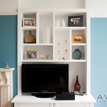 Modern - Classic Alcove storage