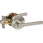 Delaney Hardware - Delaney Hardware Cira Series Passage Set in Satin Nickel, Satin Nickel, Passage Lever - Delaney Hardware Contemporary Collection Cira Series Passage Lever Set in Satin Nickel. Features clean, modern and contemporary style to complement a wide selection of interior designs.