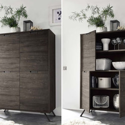 LC Mobili Palma Wenge Italian Highboard - $869.00 - Buffets And Sideboards